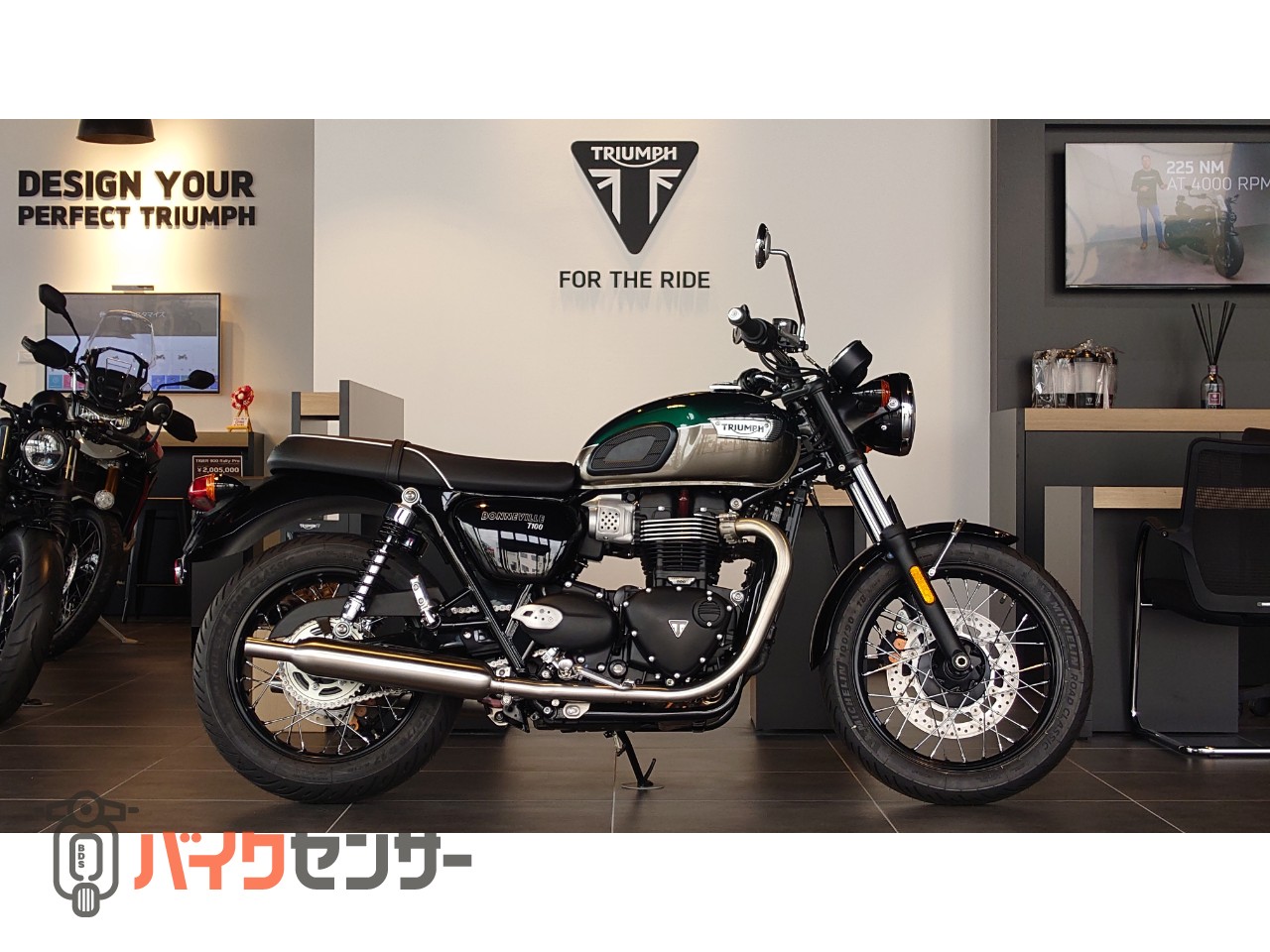 トライアンフ 【動画あり】ボンネビルT100 CompetitionGreen