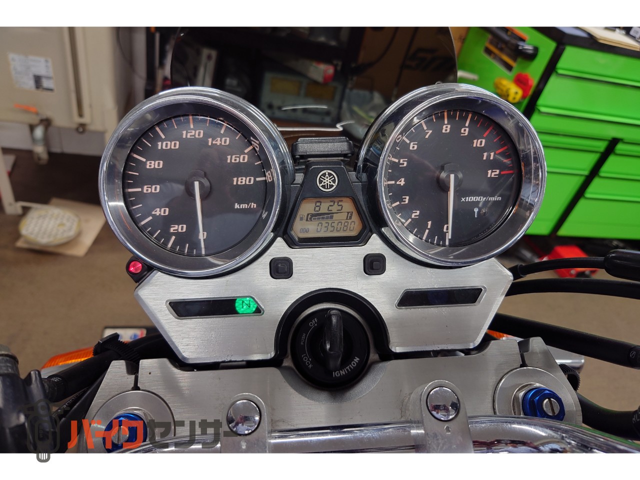 ヤマハ XJR1300 中古メーターASSY XJR1200R[31フルスケール