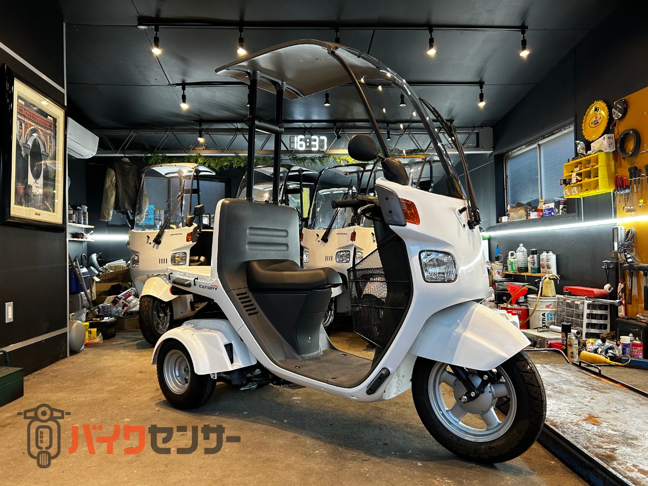 ホンダ ジャイロキャノピー 走行距離なんと49km！ 低走行車 ☆動画あり