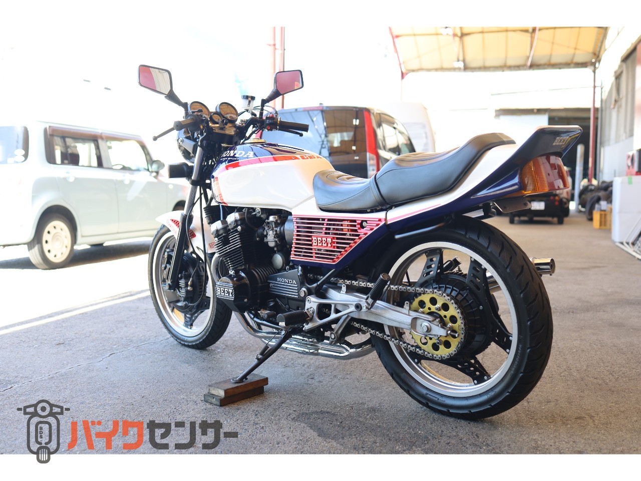ホンダ CBX400F 昭和57年1月登録 青白 フル国内物 ホイールペイント