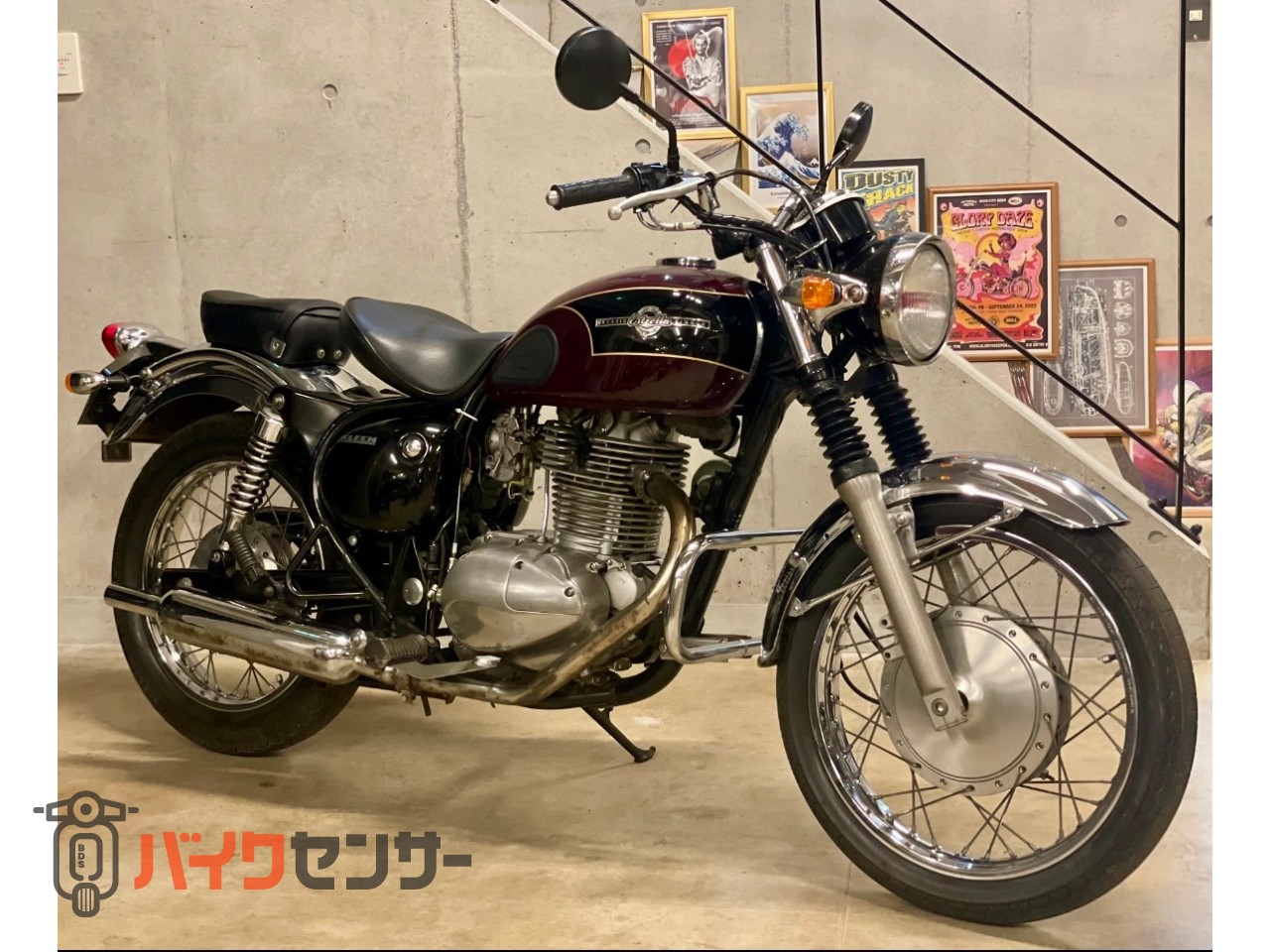 【KAWASAKI】エストレア250　実働　機関良好　カスタムベース KAWASAKI】エストレア250 実働 機関良好 カスタムベース