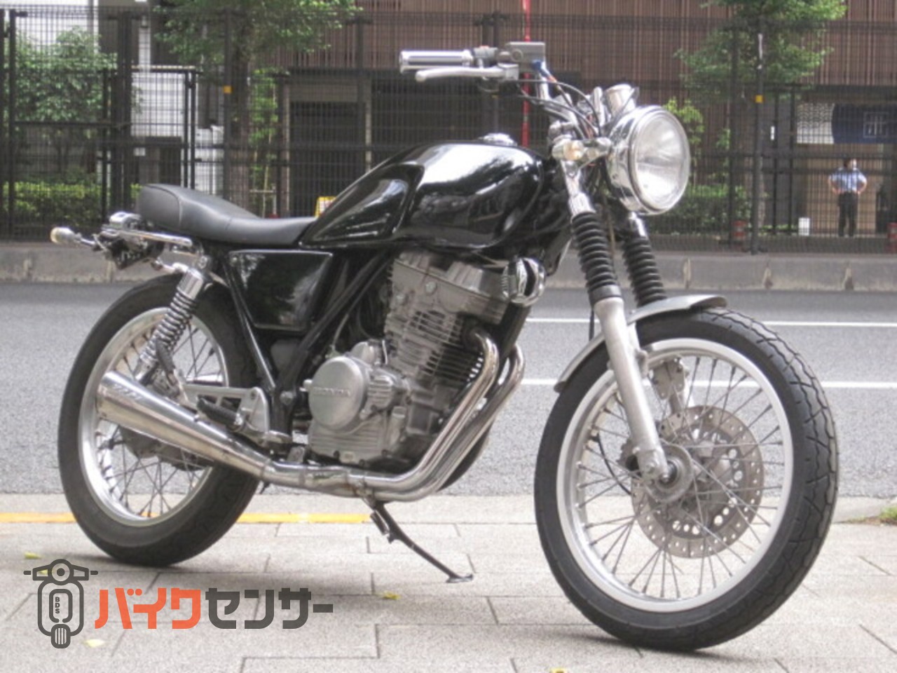 ホンダ GB250クラブマン 4型 アップハンカスタム フェンダーレス