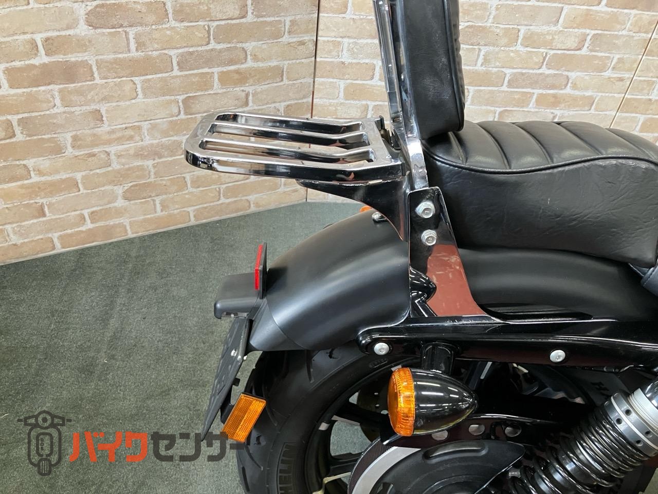 XL883N アイアン 後期 バッカーニマフラー ペアライド サイドバック エンジンガード_17