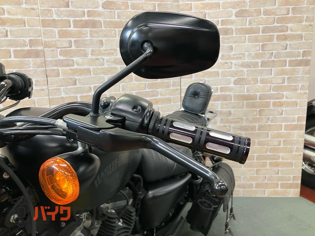 XL883N アイアン 後期 バッカーニマフラー ペアライド サイドバック エンジンガード_31