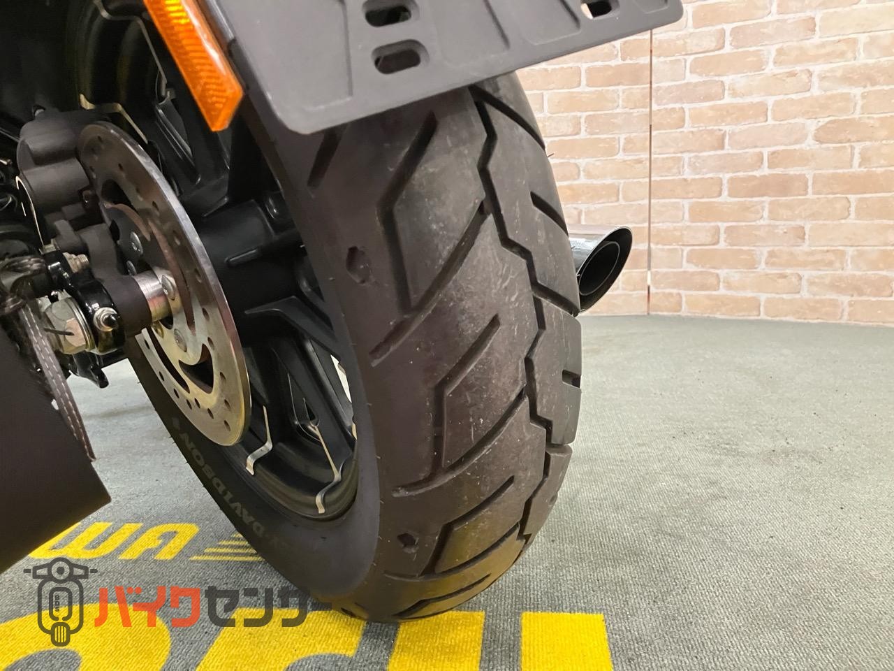 XL883N アイアン 後期 バッカーニマフラー ペアライド サイドバック エンジンガード_46