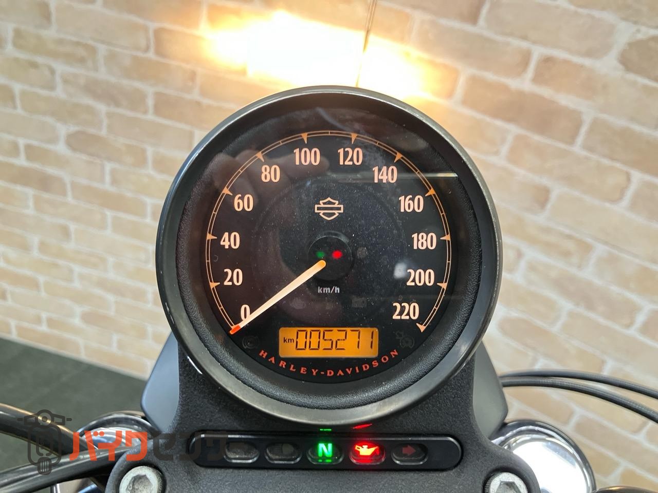 XL883N アイアン 後期 バッカーニマフラー ペアライド サイドバック エンジンガード_47