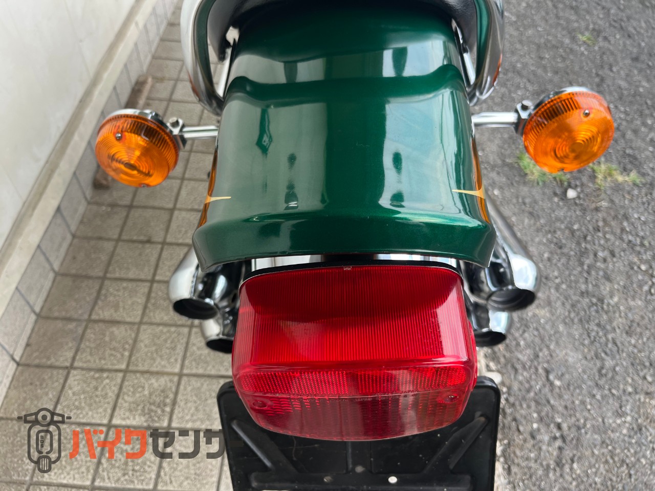 カワサキ 【動画あり】Z750D1 純正マフラー3本新品 ホイール新品
