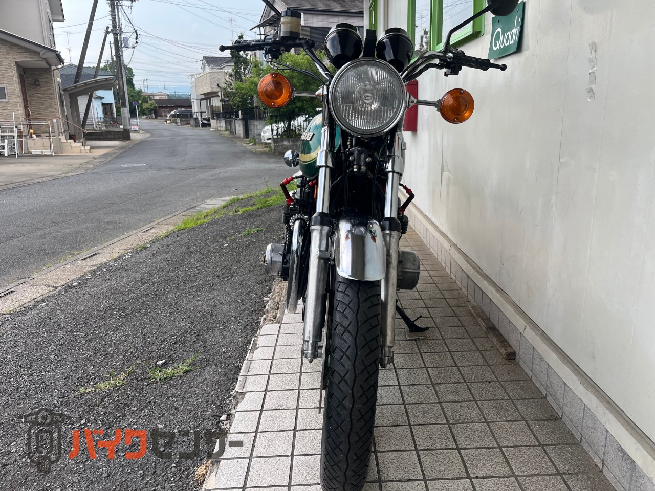 カワサキ 【動画あり】Z750D1 純正マフラー3本新品 ホイール新品