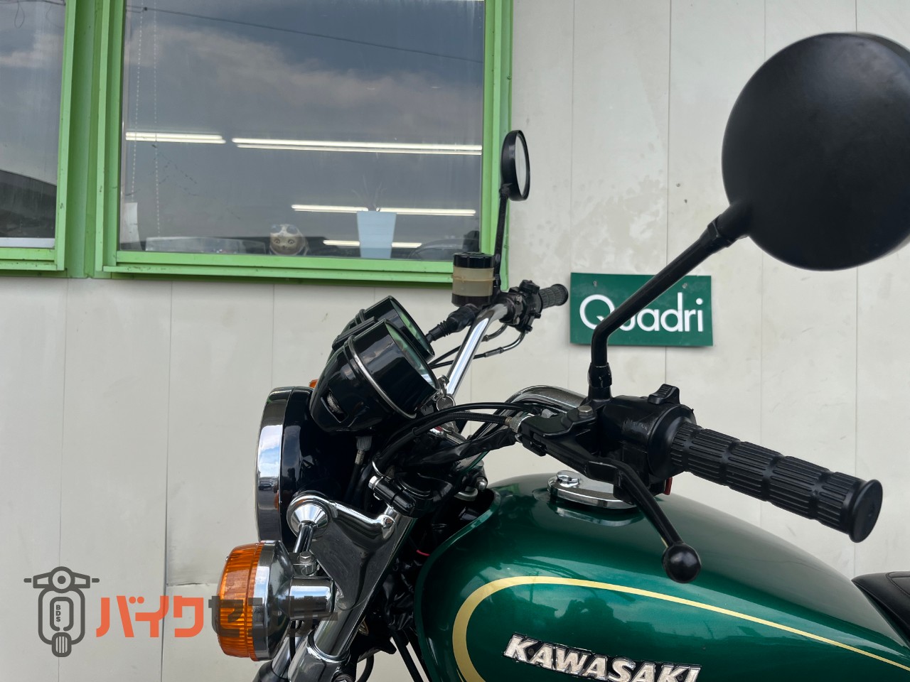 カワサキ 【動画あり】Z750D1 純正マフラー3本新品 ホイール新品