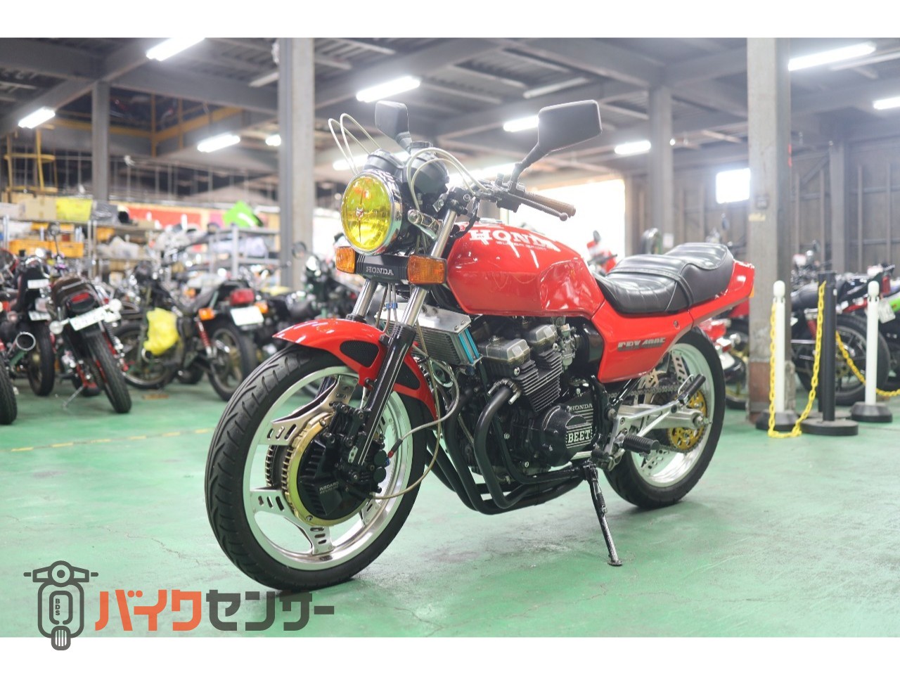 ホンダ CBX400F 昭和57年2月 赤ソリッド 国内物 ワルツ機械