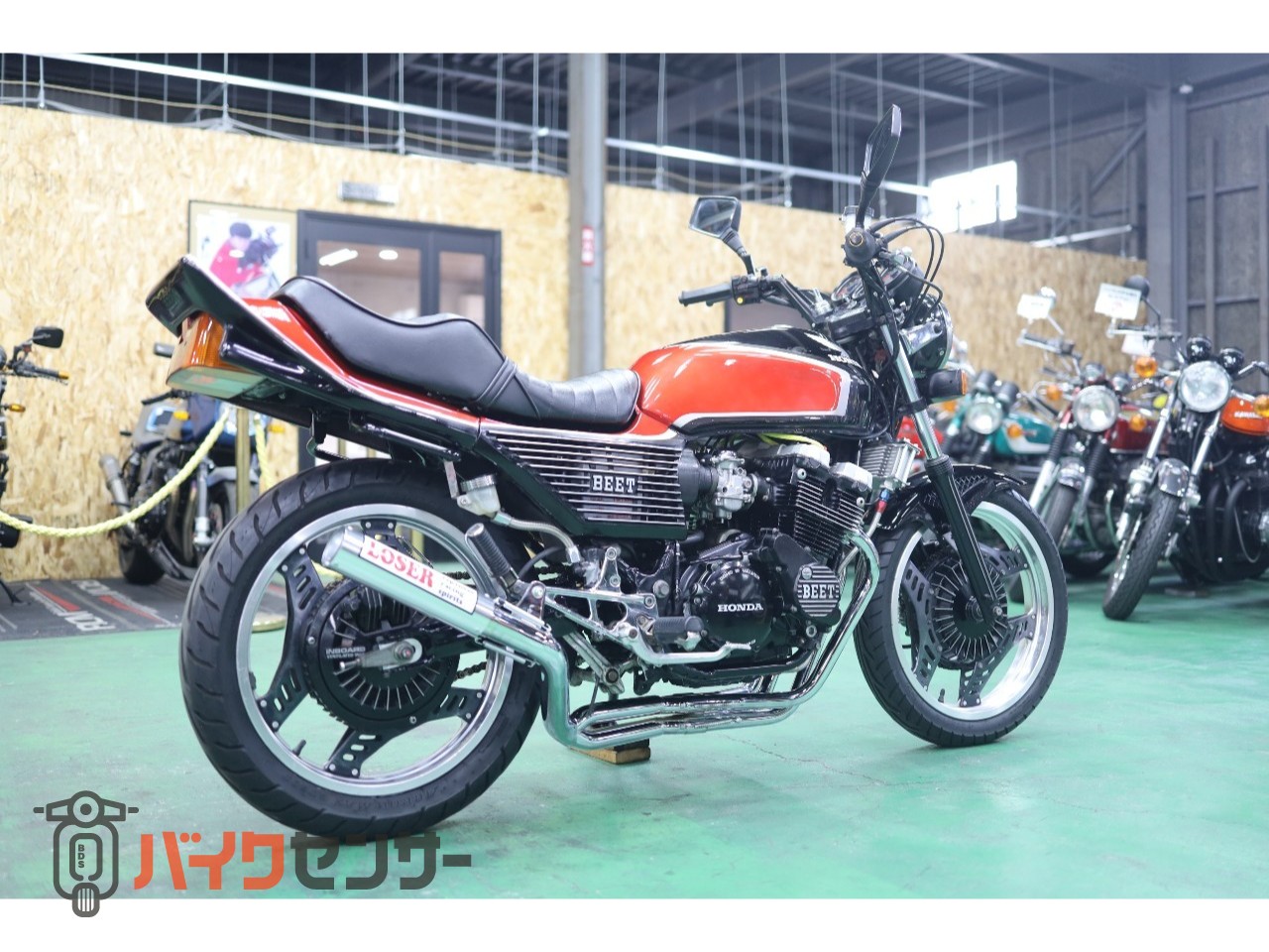 ホンダ CBX400F フル国内物 2型エンジン 黒赤 昭和57年5月登録 2