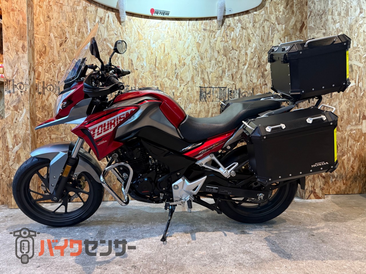 HONDA CB190X 純正 サイドパニア 左右セット (鍵無し) （HONDA「CB200X 