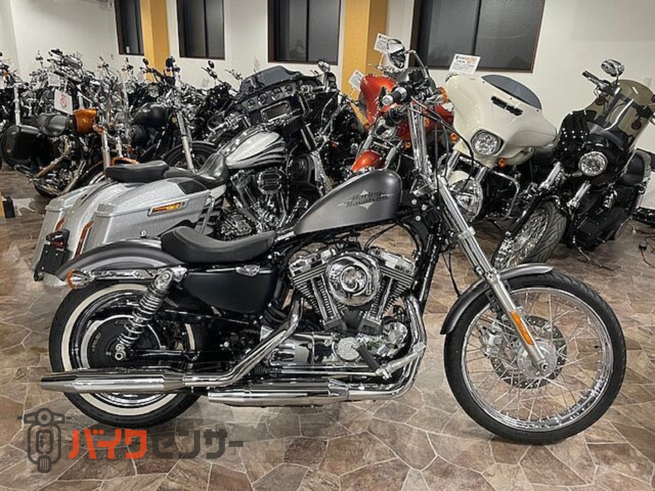 ハーレーダビッドソン XL1200V セブンティーツー ハンドル メーター
