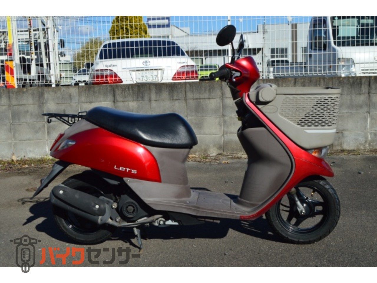 スズキ レッツ4バスケット 低走行車 CA4AA B418797| BDSバイクセンサー