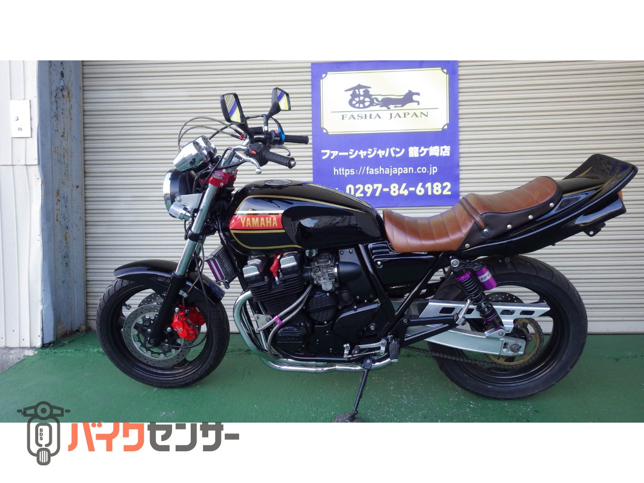 ヤマハ XJR400 ネイキッド 社外マフラー ☆エンジン動画有り☆ B420692 