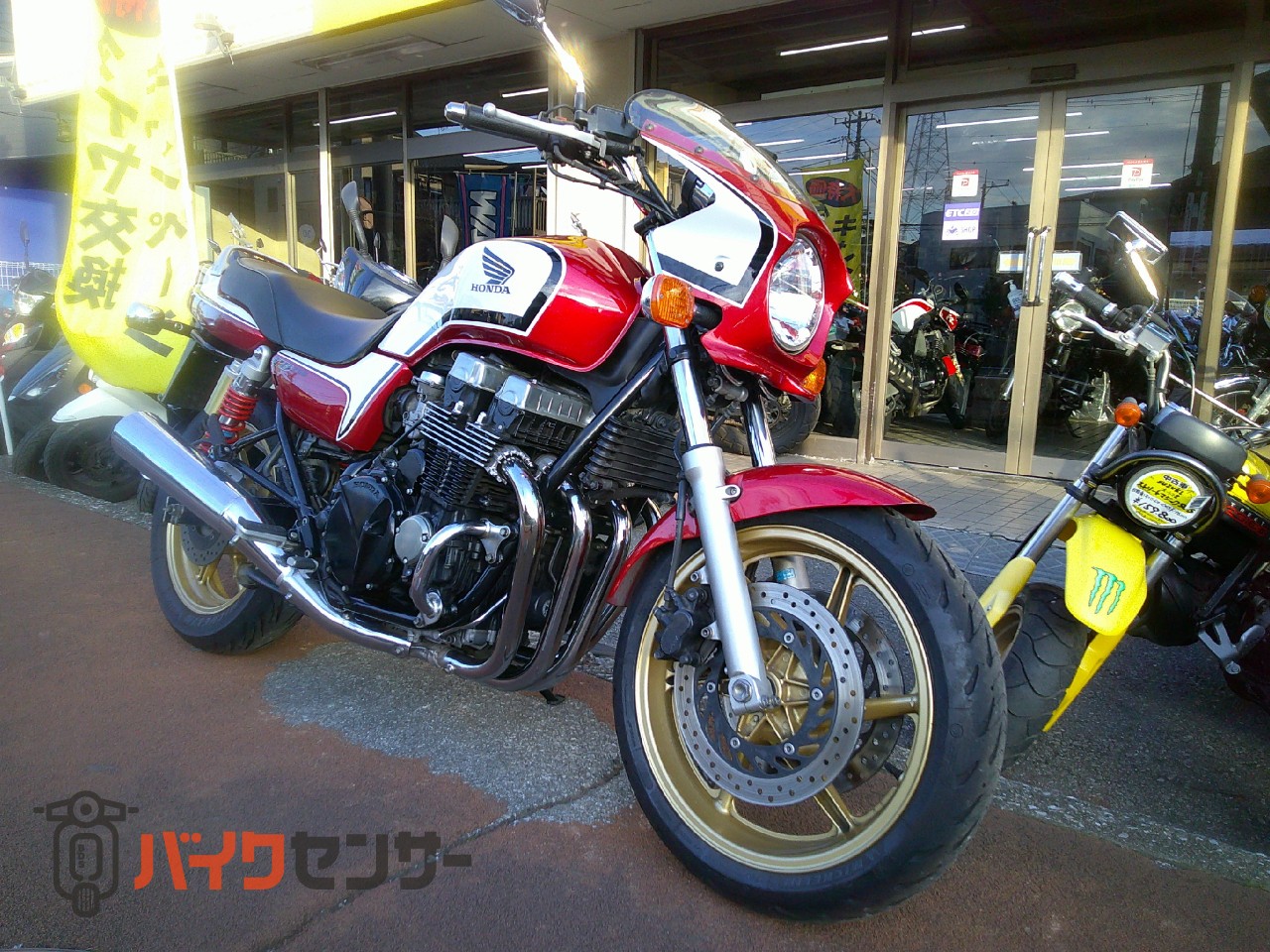 NO.5187　ＣＢ７５０　ＲＣ４２　空冷４サイクル４気筒エンジン　ＥＴＣ付き　グリップヒーター付き　レッド＆ホワイト ホンダ CB750RC42 空冷4サイクル4気筒エンジン ETC付き