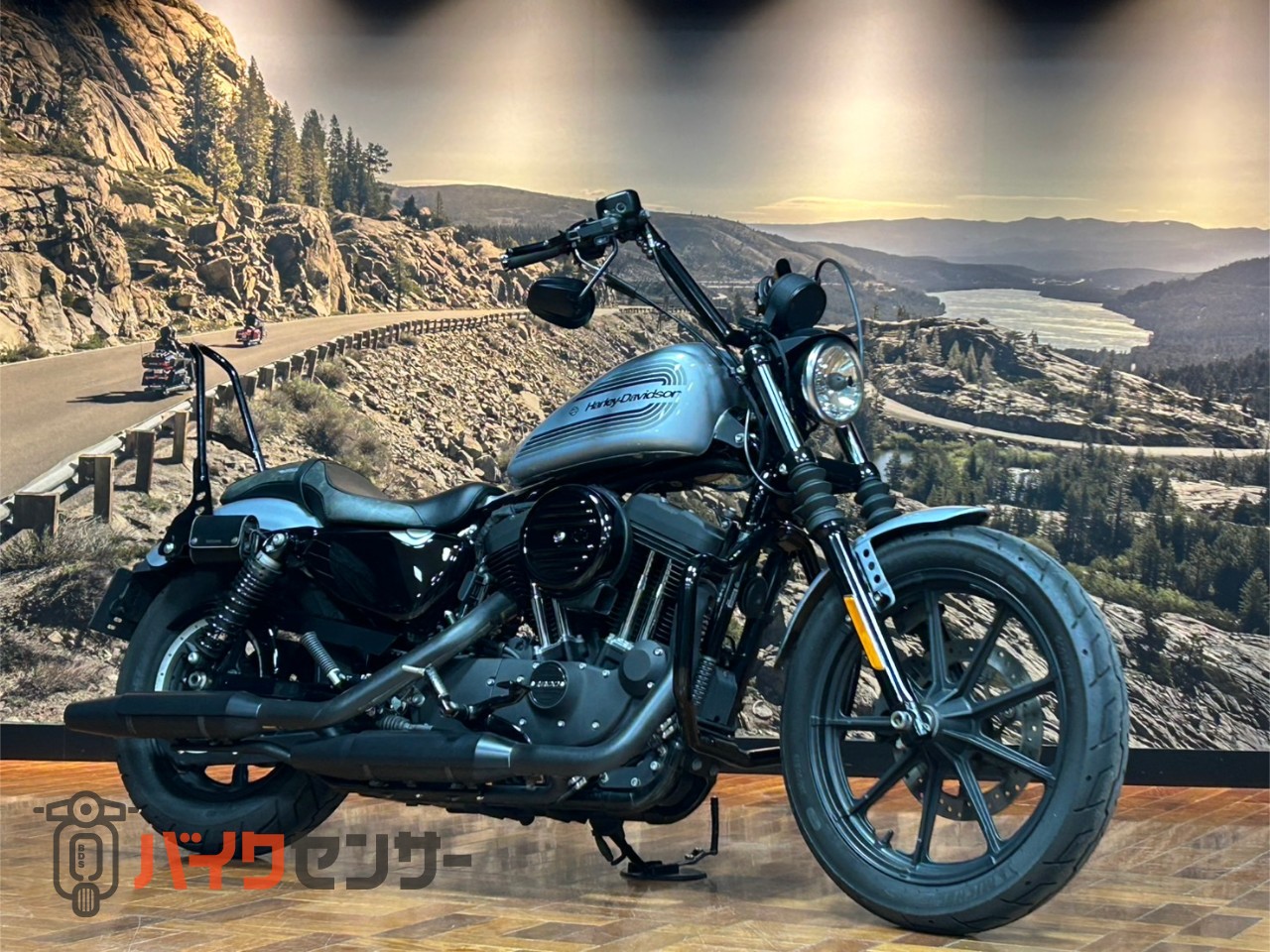美品 ハーレー純正タンク XL1200NS アイアン 無