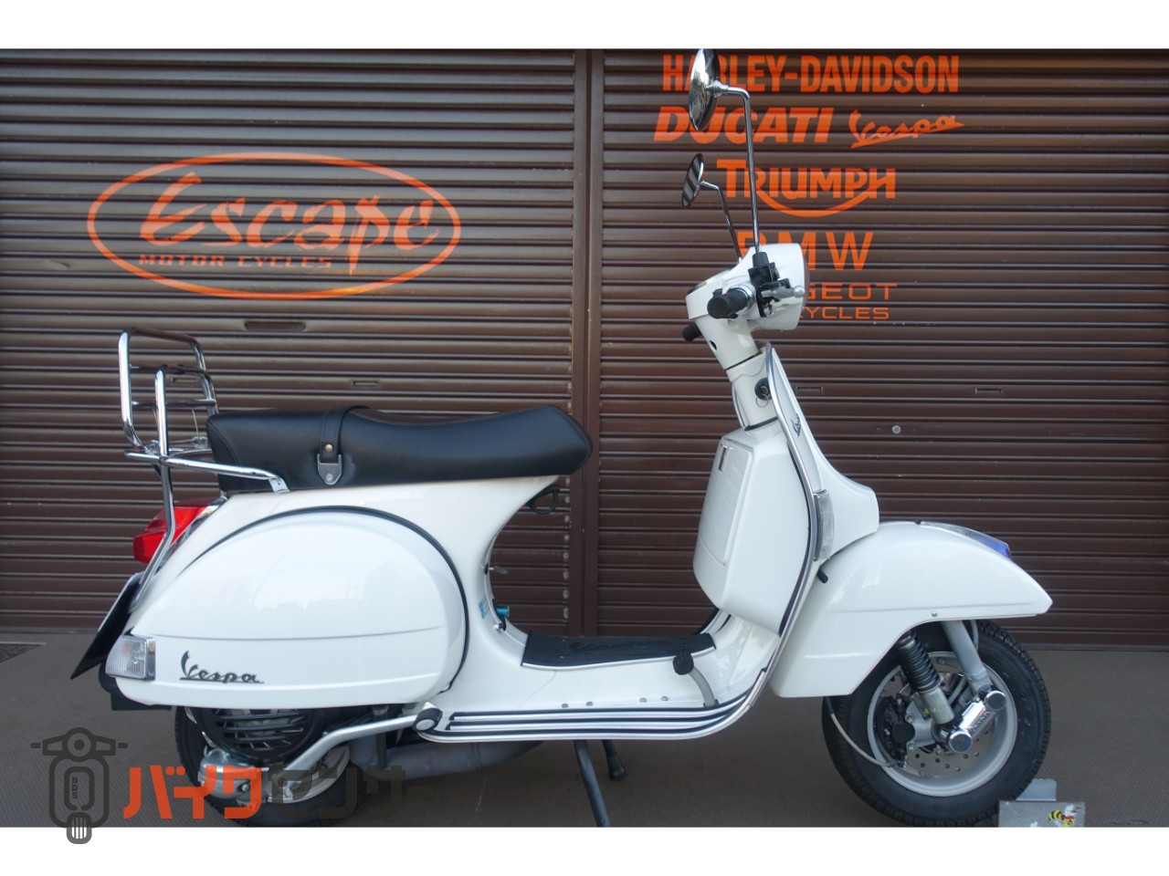 vespa ベスパ PX純正リアキャリア。