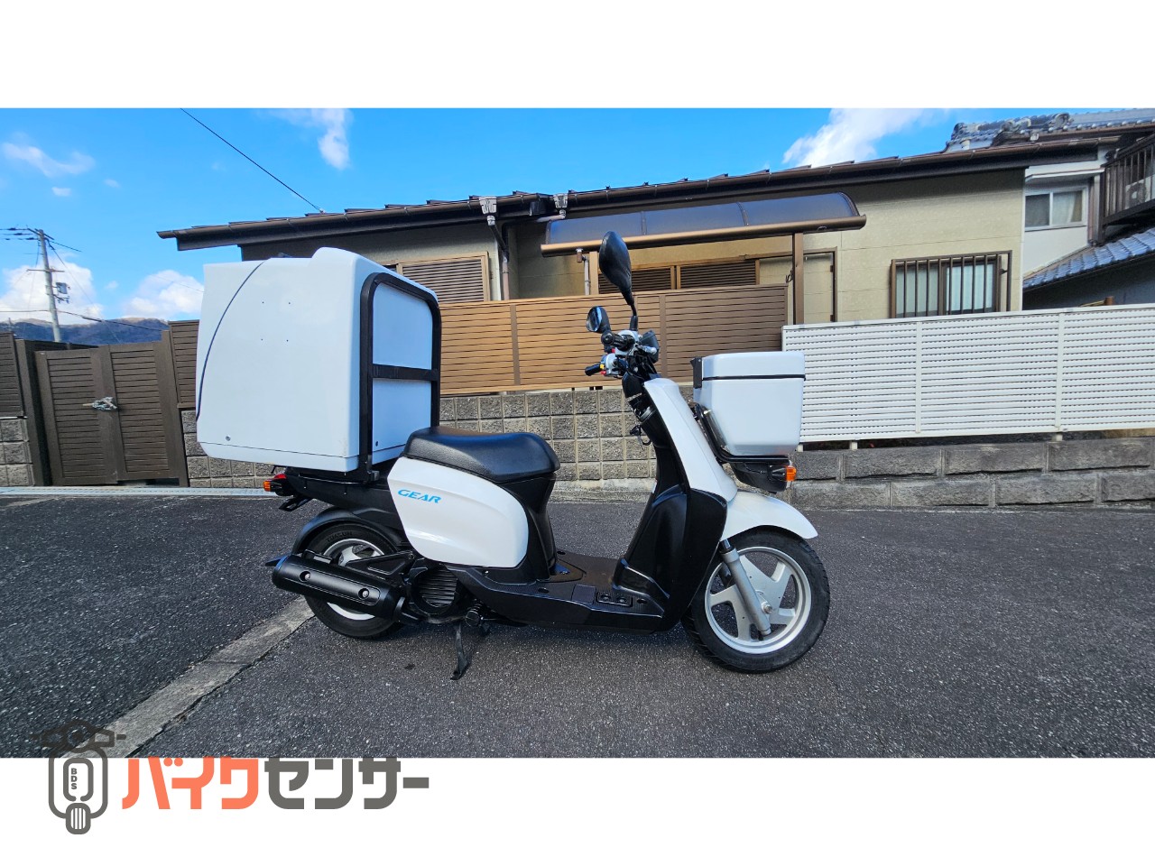ヤマハ ＧＥＡＲパーキングスタンド仕様　大型ＢＯＸ／グリップヒーター付 ヤマハ GEAR パーキングスタンド仕様 インジェクションモデル 大型