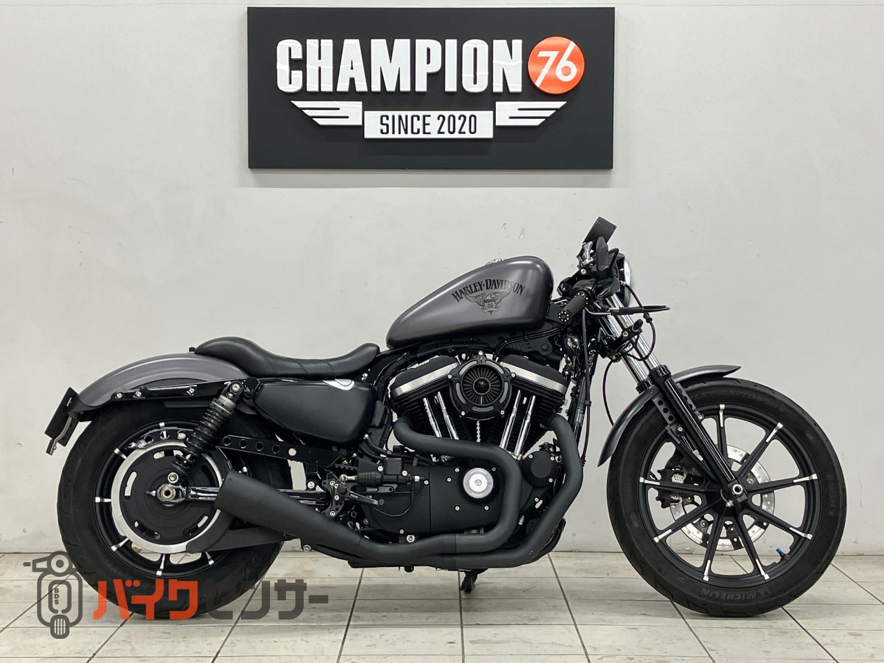 ハーレーダビッドソン XL883N アイアン 社外2in1マフラー