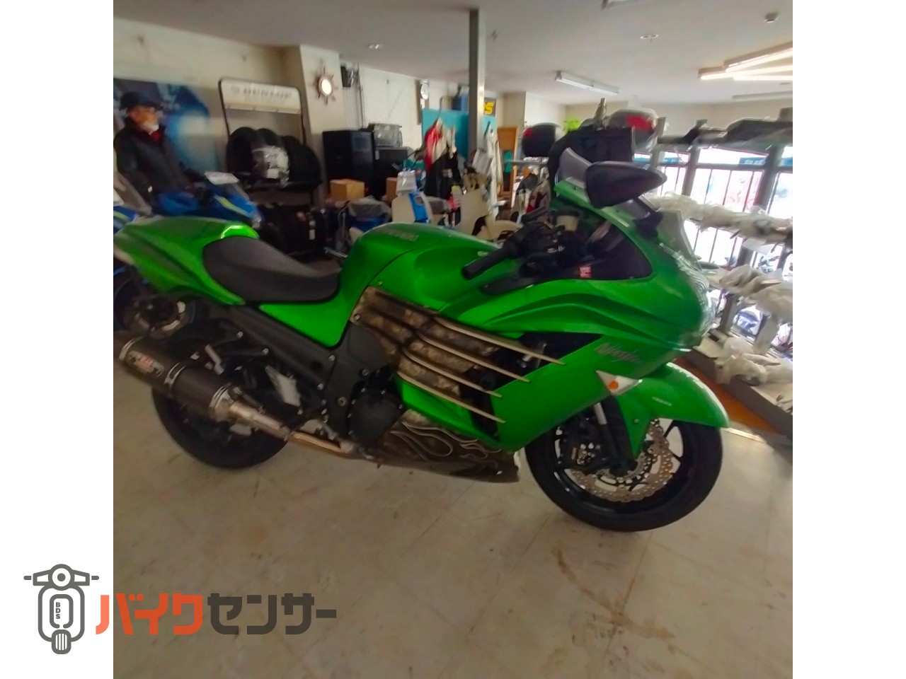 カワサキ NINJA ZX-14R ヨシムラマフラー 2012年モデル B435589| BDS