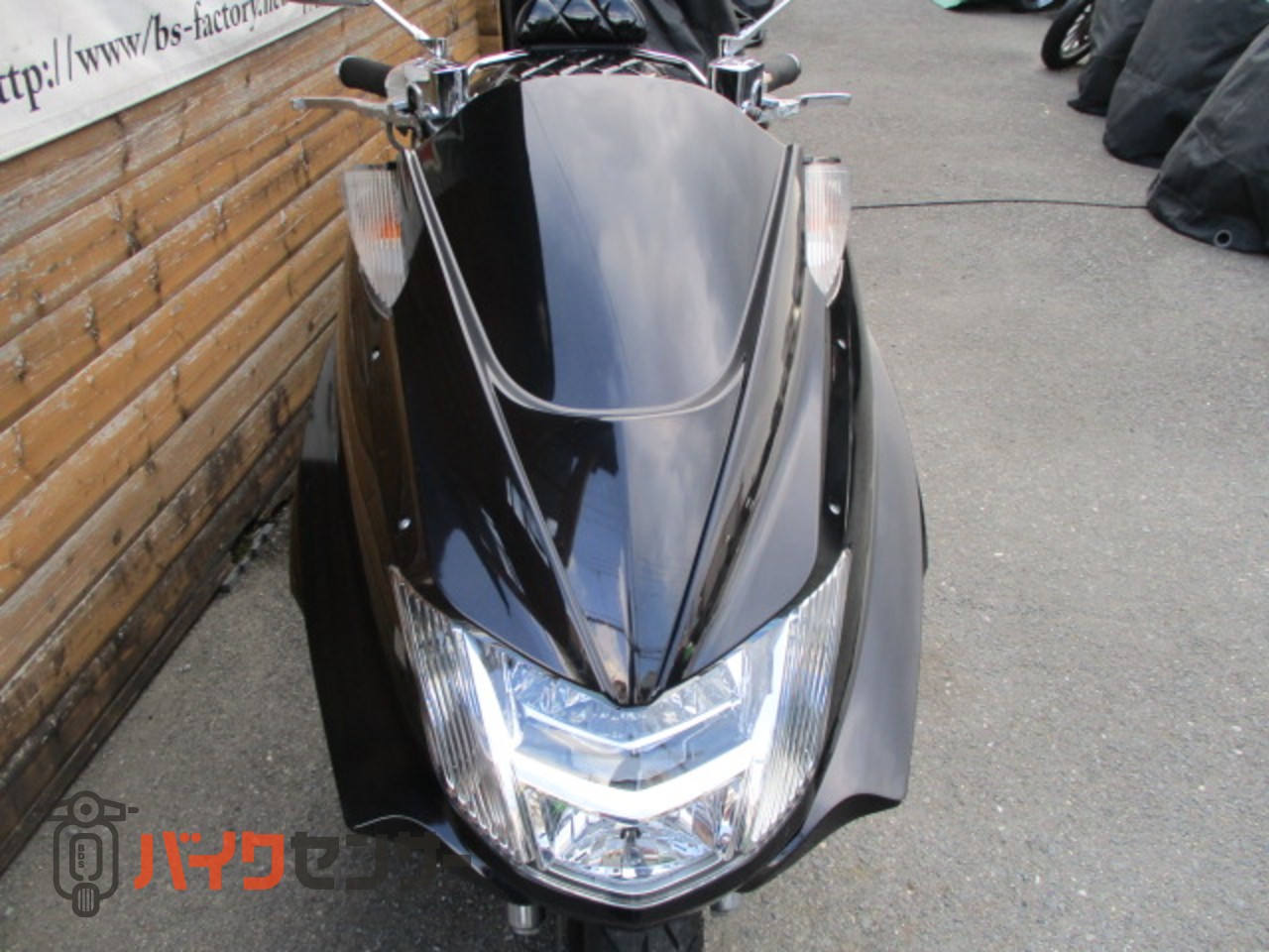 ヤマハ マグザム SG21Jモデル エアロカスタム車両 LEDヘッド