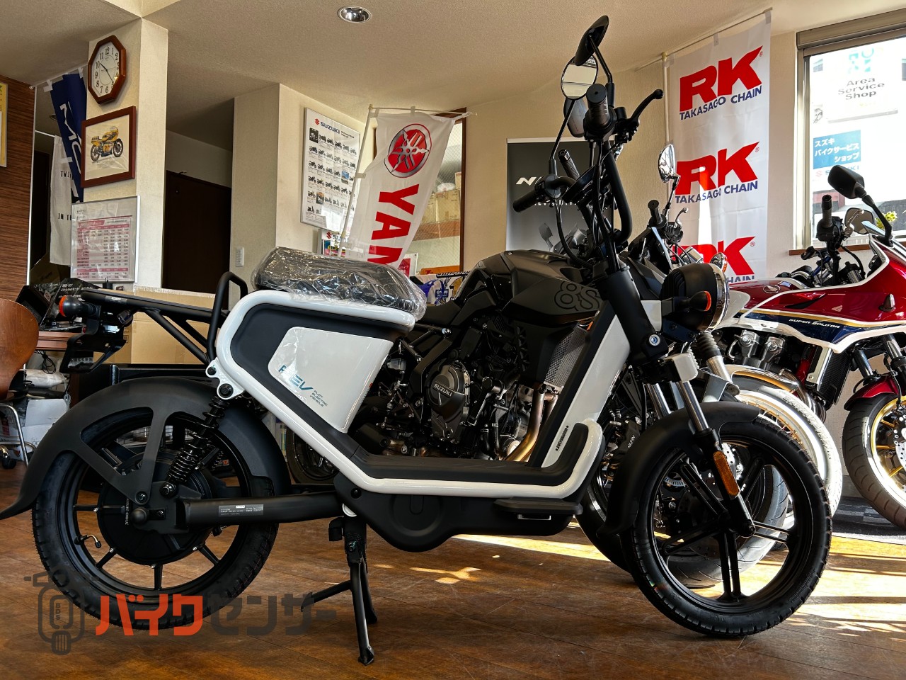 電動バイク EV Scooter E1 500w 走行距離58km ほぼ未走行 通電起動走行