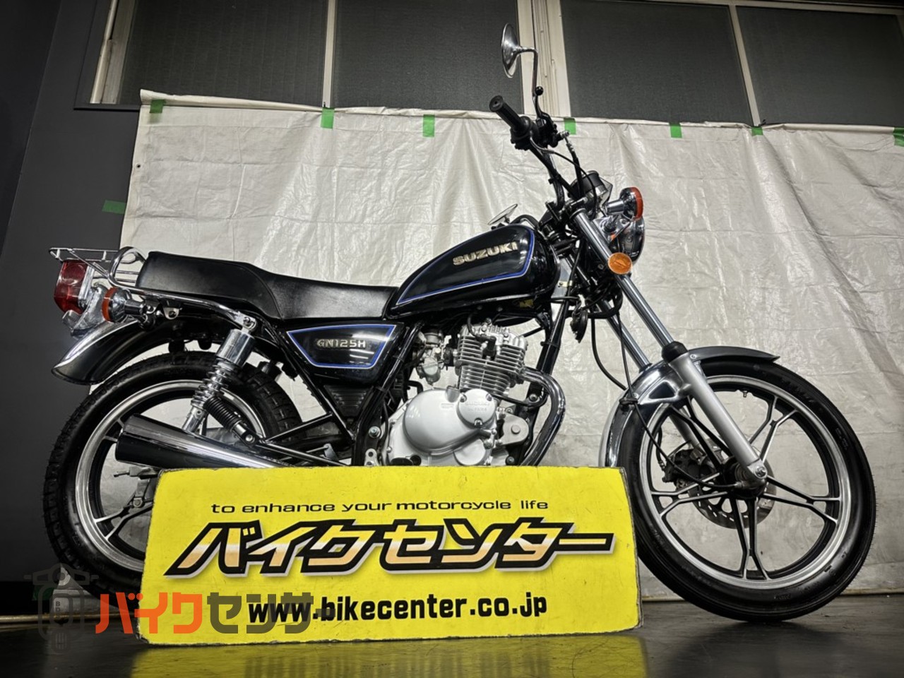 【美品】 新車外し　スズキ GN125H 純正マフラー スズキ GN125 マフラー | バイクパーツ通販 Webike
