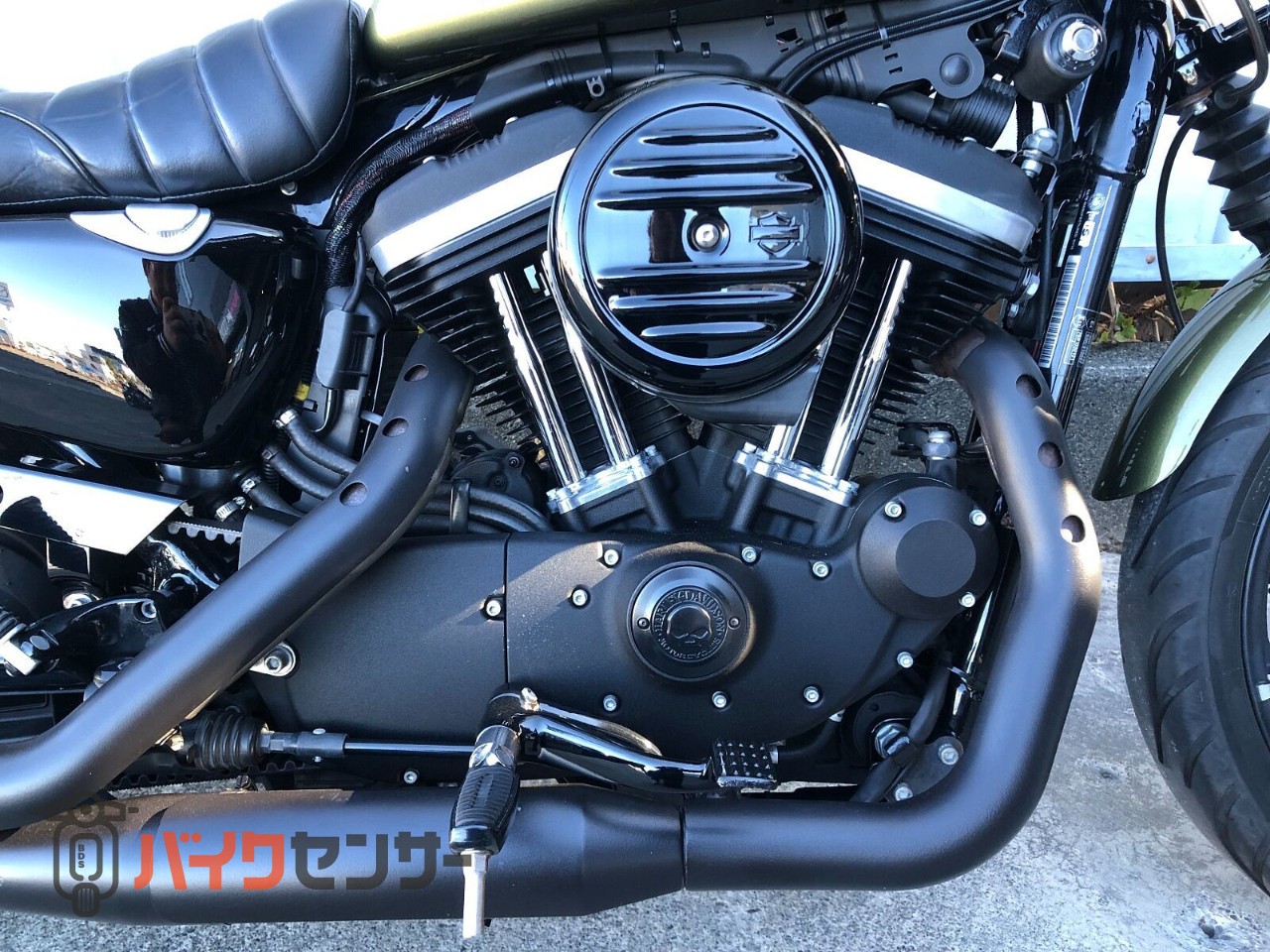ハーレーダビッドソン XL883N アイアン ワンオーナー オリーブゴールド