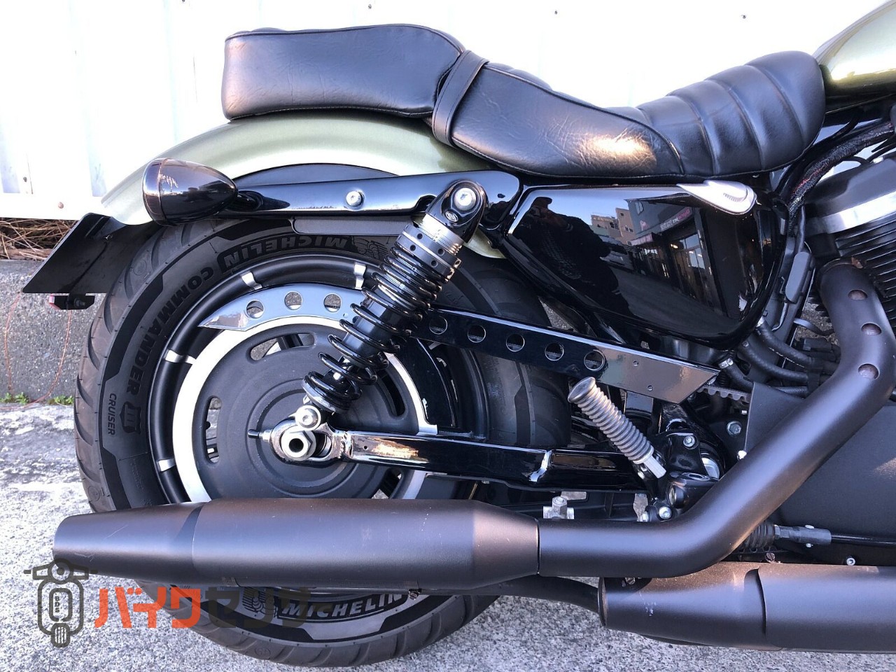 ハーレーダビッドソン XL883N アイアン ワンオーナー オリーブゴールド