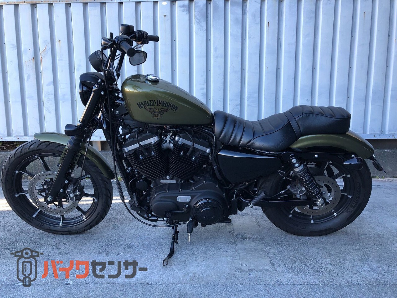 ハーレーダビッドソン XL883N アイアン ワンオーナー オリーブゴールド
