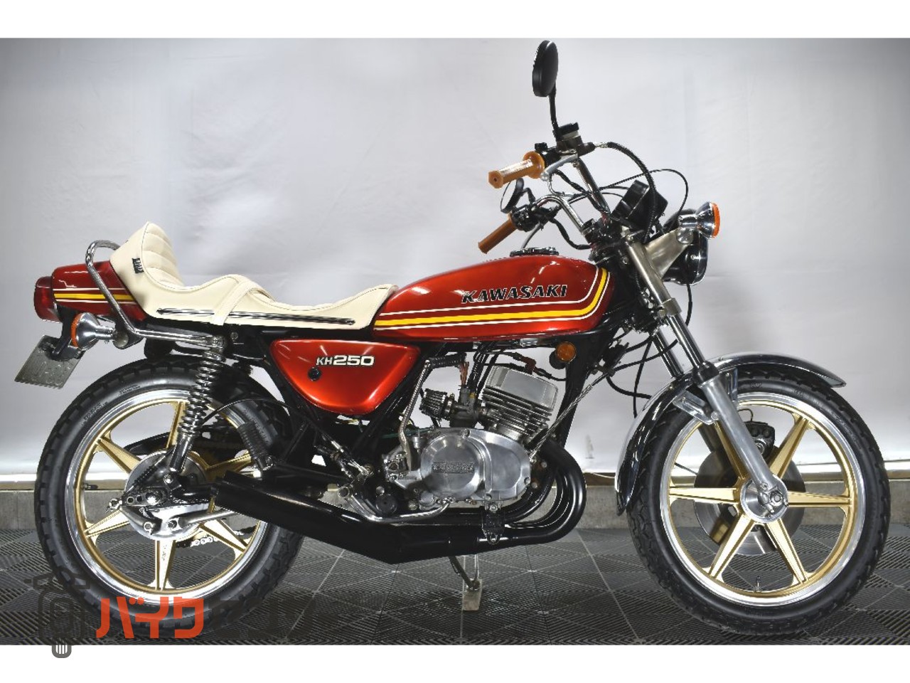 当時物 カワサキ純正品 数十年前に実働車外し KH250 KH250B KH400