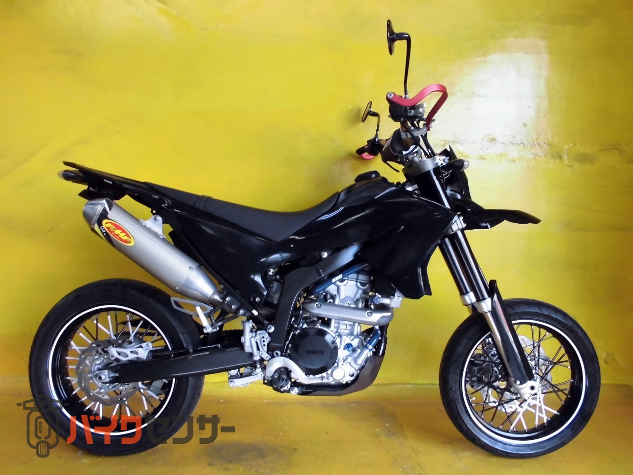 YAMAHA 配れる WR250X純正シート 青／黒