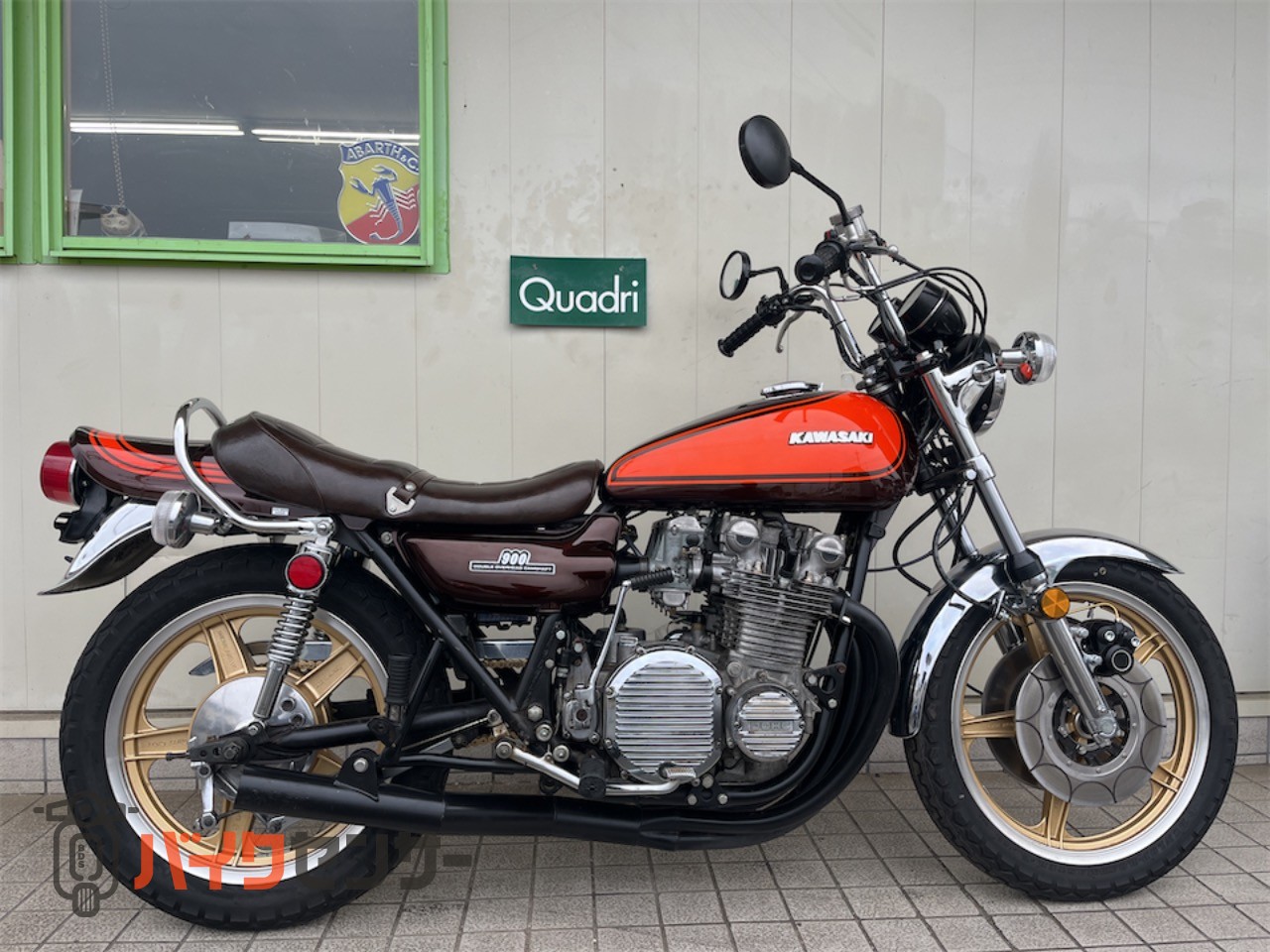 カワサキ Z1 KZ900 ショート管 前後ハヤシキャストホイール ETC