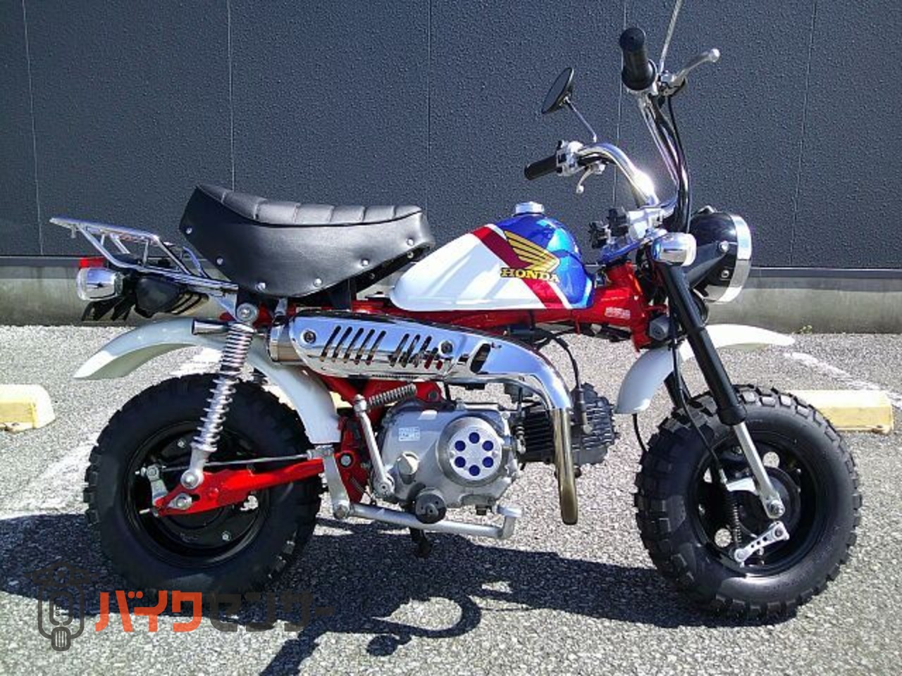 難あり　HONDA モンキー用タンク トリコロール　FTRカラー モンキー50 #1 :: 売約済み | ベストオートの時代部屋