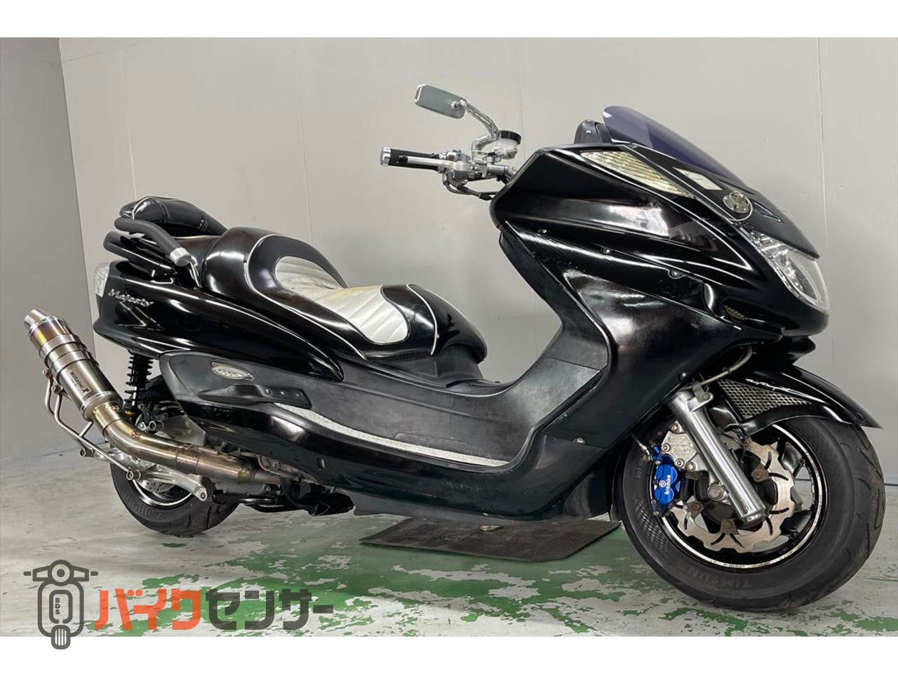 SG03J マジェスティ250 OVER フォッカーマフラー SG03J マジェスティ250 OVER フォッカーマフラー