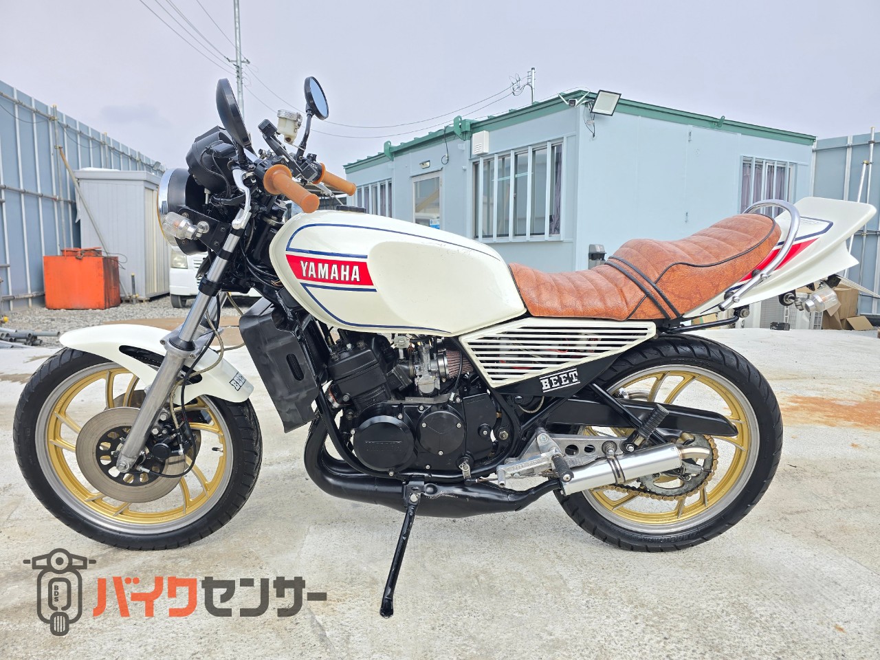 YAMAHA BEET JAPAN カウル ホワイト/ブラウン RZ250R YAMAHA BEET