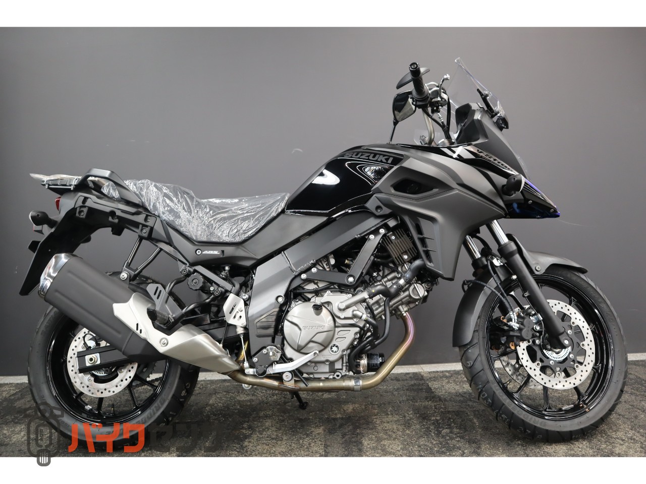 スズキ Vストローム650 2025モデル 新車 グラススパークルブラック