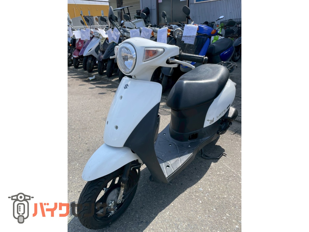 原付50㏄バイク車体】スズキ レッツ4＊FI車4stスクーター＠神奈川県 