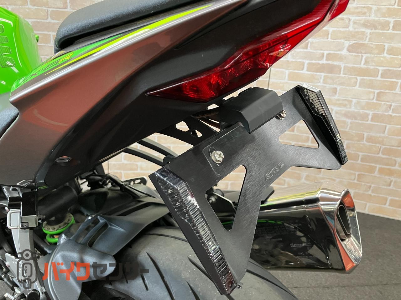 NINJA ZX-6R グリップヒーター　左右レバー　フェンダーレス　Rスリムウインカー　スマホマウントバー_17