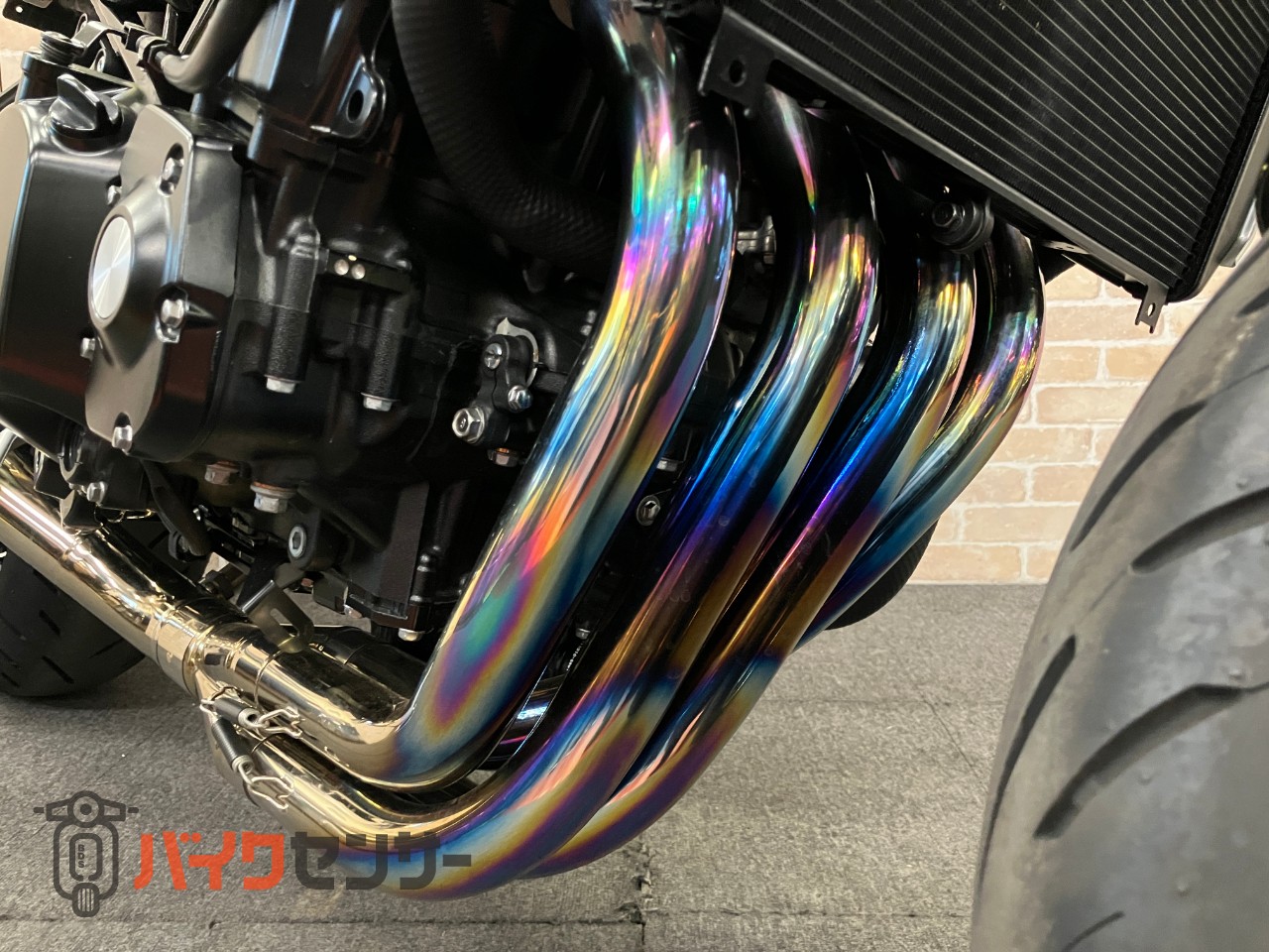 Z900RS ワイバンフルエキ　BEETハンドル　ヨーロピアンウインカー　グラブバー_35