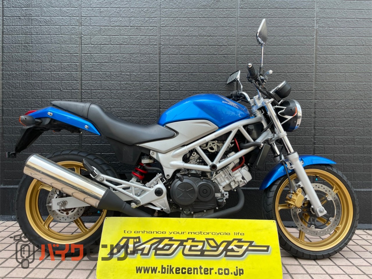 VTR250 メタリックブルー