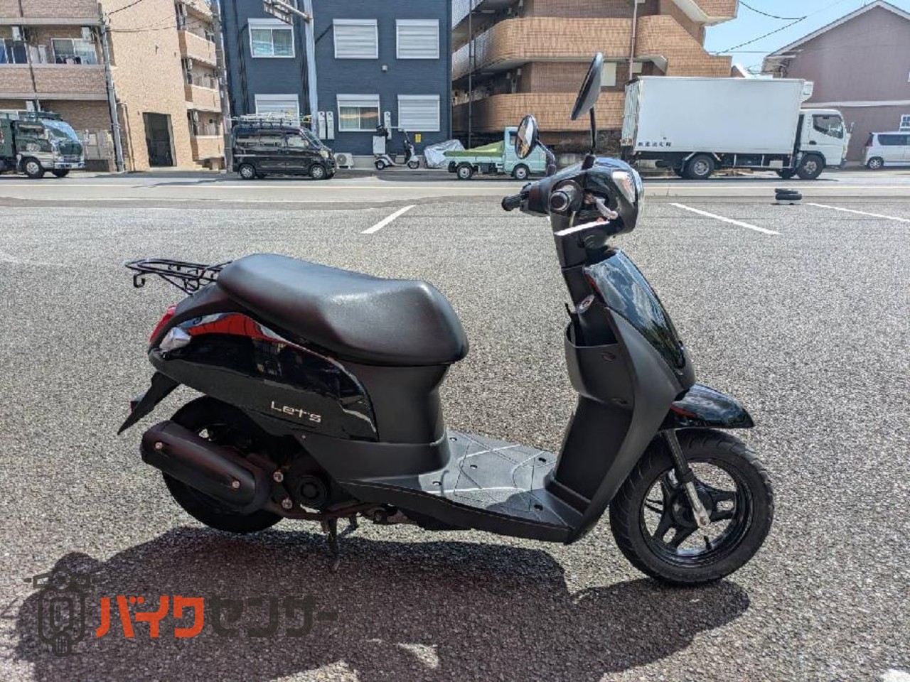 スズキ　レッツ　自賠責保険付　ca4aa 走行距離1万キロ　通勤　通学　デリバリー　原付　バイク スズキ レッツ 2018年モデル CA4AA型 B487291| BDSバイクセンサー