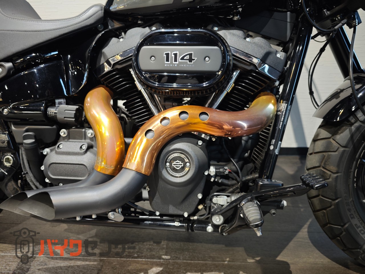 ハーレーダビッドソン FXFBS ソフテイルファットボブ114 般若バー風