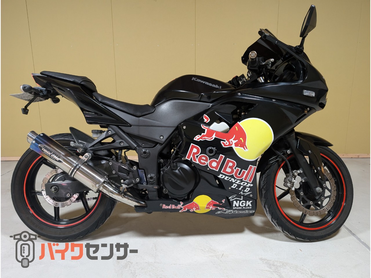 NINJA250R カスタム ETC付（ニンジャ250 ツーリング仕様で ナビ