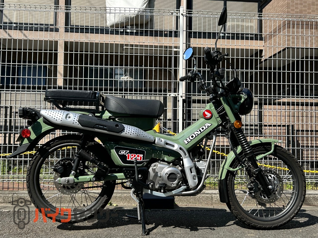 ホンダ CT125ハンターカブ 走行距離4,324km 低走行車 動画あり リア