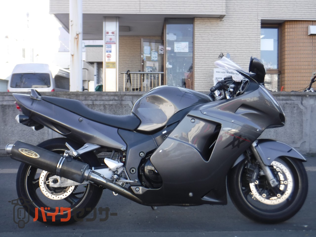 ホンダ CBR1100XX スーパーブラックバード チタニウムメタリック 164PS
