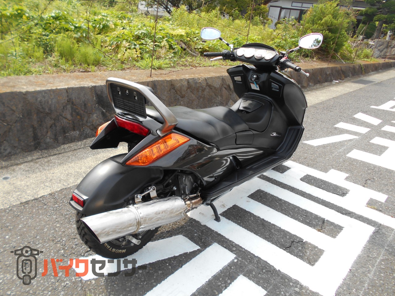 スズキ ジェンマ250 CJ47A ワンオーナー車 ETC機付 社外マフラー
