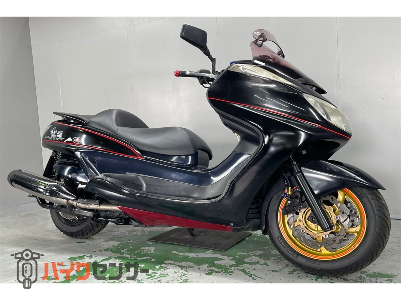 グランドマジェスティ400 SH04J 社外 LED テールランプ ウインカー 【D