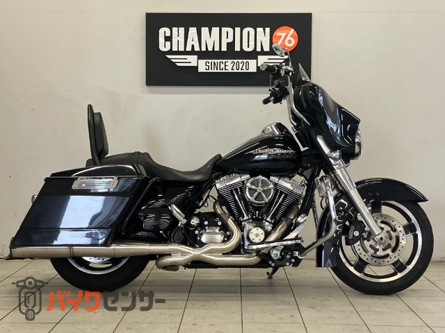 FLHX ストリートグライド ＴＣ１０３　バンスマフラー　社外エアクリ　ＰＭグリップ　ＬＥＤヘッドライト　シーシーバー　ＥＴＣ